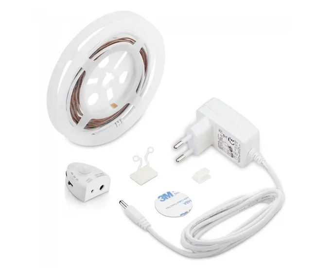 Tira LED dimmable con sensor 3000K (3W) ABS con Tecnologí de Larga Duración