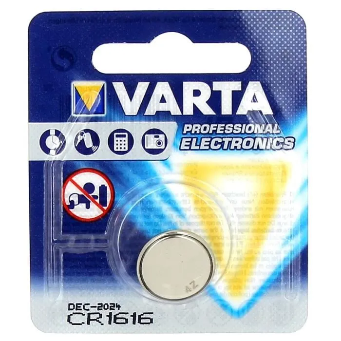 VARTA Pile Lithium CR1616 3V Calificado Electronics
