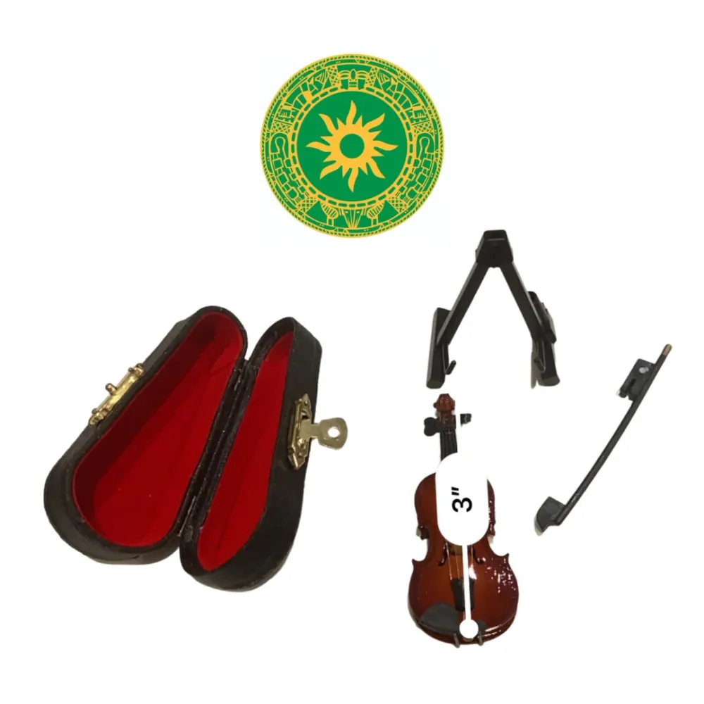 Violin con Caja 3" para Juguetes