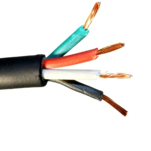 1000' 6/4 SEOOW Portable Cord 600V Azabache Non UL