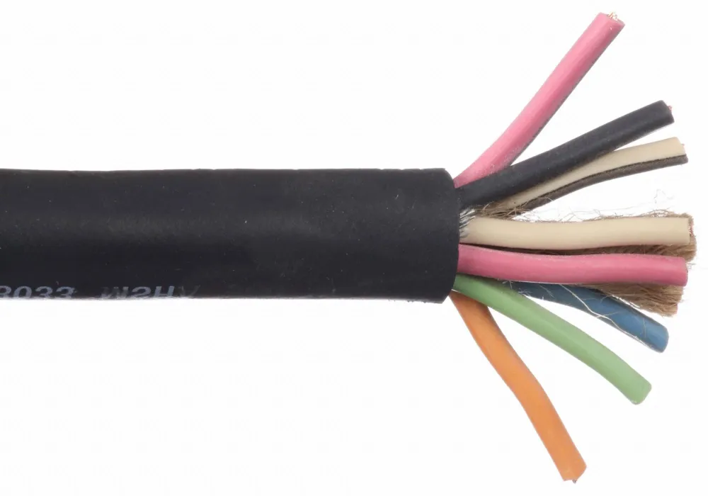 12/8 SOOW Ébano Portable Power Cable 600V UL CSA