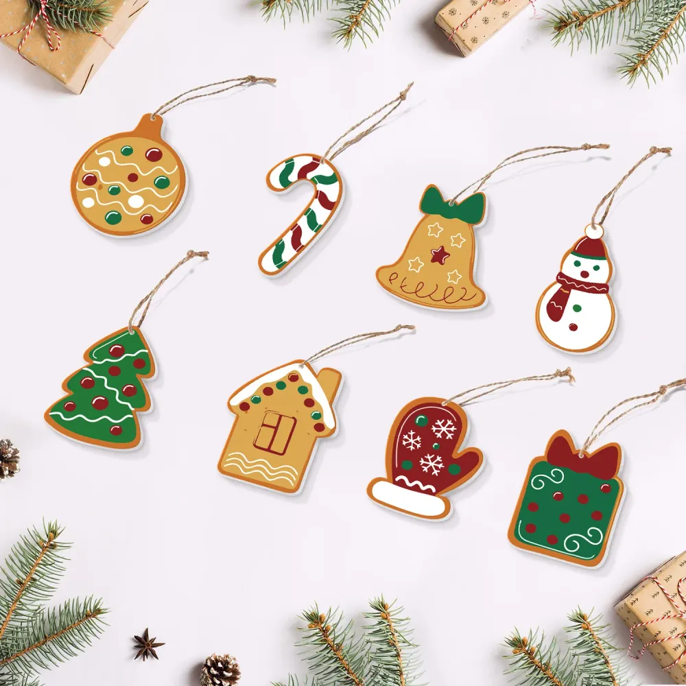 Adornos navideños - Pack 6 AA - 24 Unidades