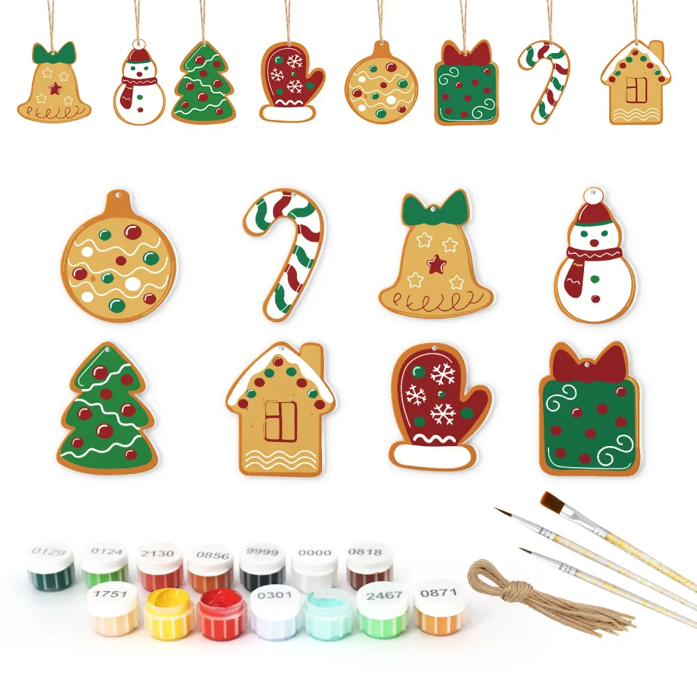 Adornos navideños - Pack 6 AA - 24 Unidades