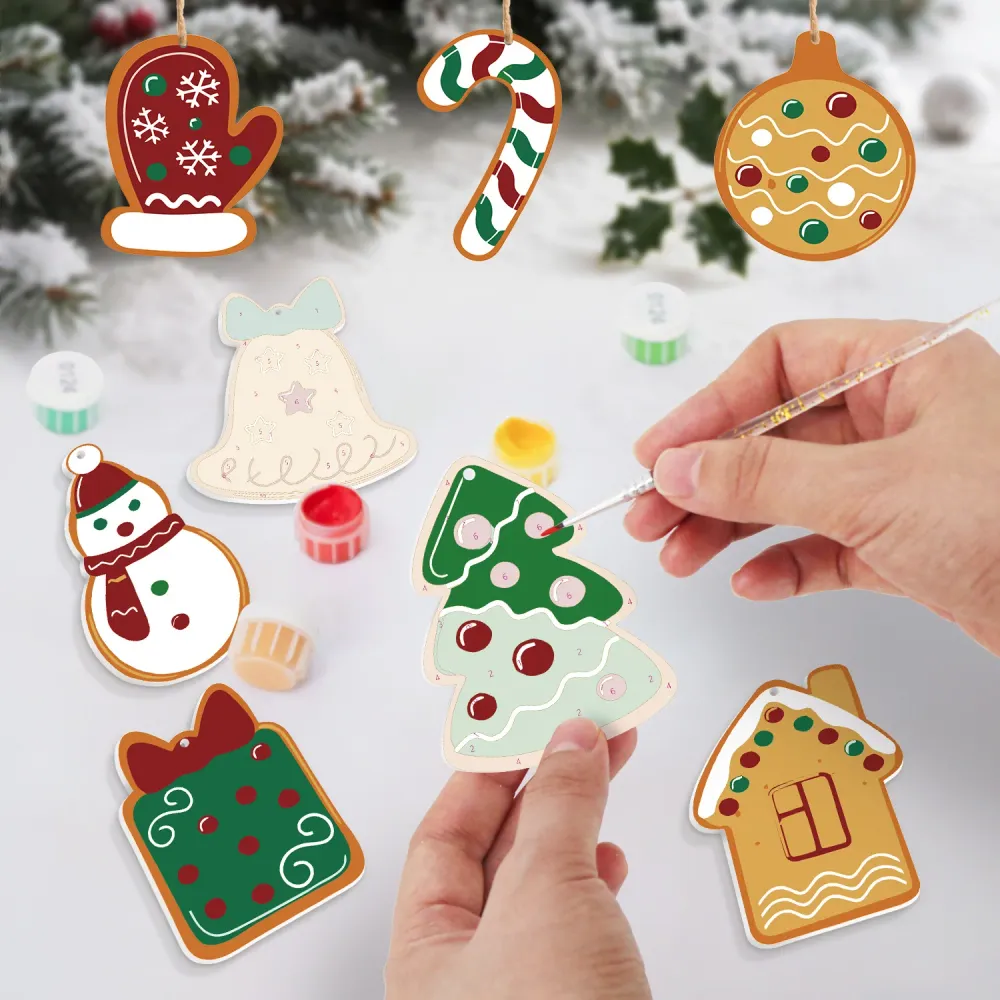 Adornos navideños - Pack 6 AA - 24 Unidades