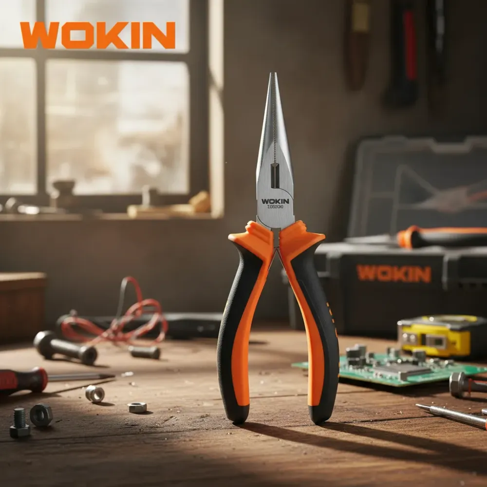 Alicate punta 6"(100206)- WOKIN