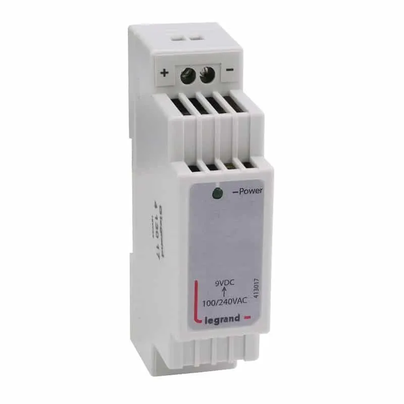 Alimentation 9v 1.6A pour coffret multimédia Legrand 413017