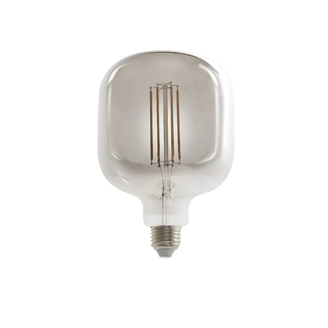 Ampolleta deco antiguo gris luz cálida LED 6,5W E27 - PZAM0007 con Garantí
