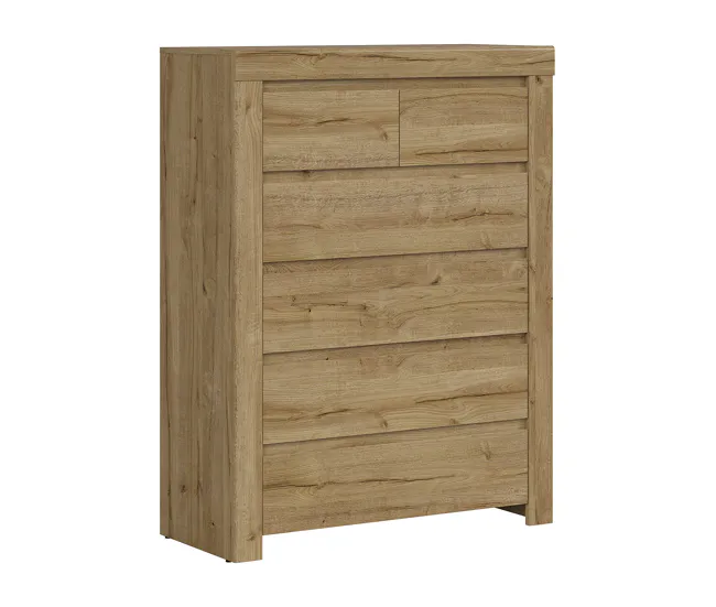 Baterí de 9V Cómoda 6 cajones Hella Madera