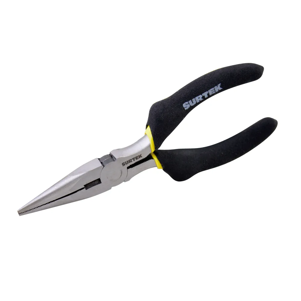 Baterí de 9V Pinza Punta Larga 6" Profesional Surtek 926