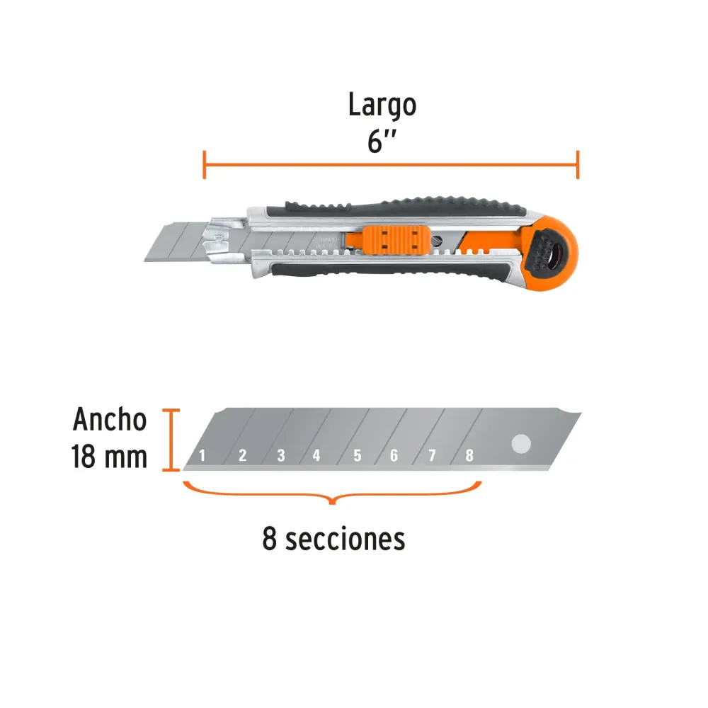 Baterías Recargables BISTURI 6" REFORZADO