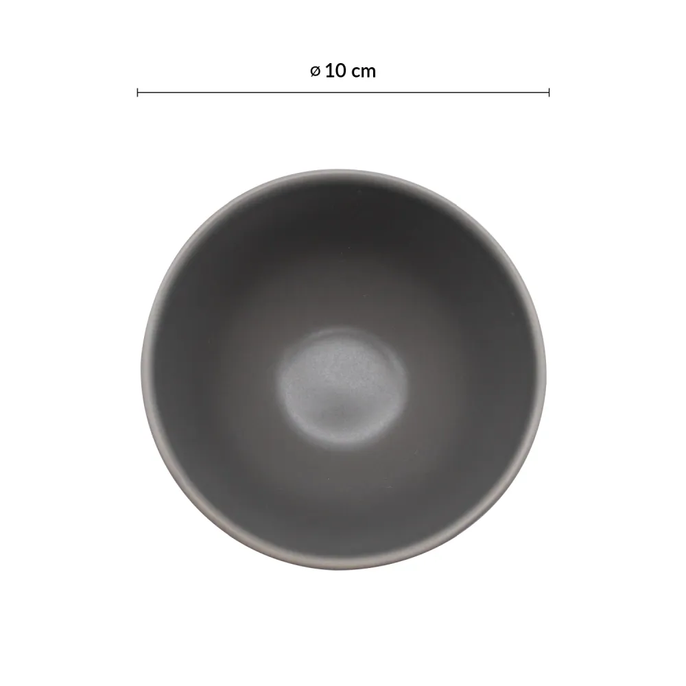 Bowl 10 x 6 Cm Gris Modulo Nature