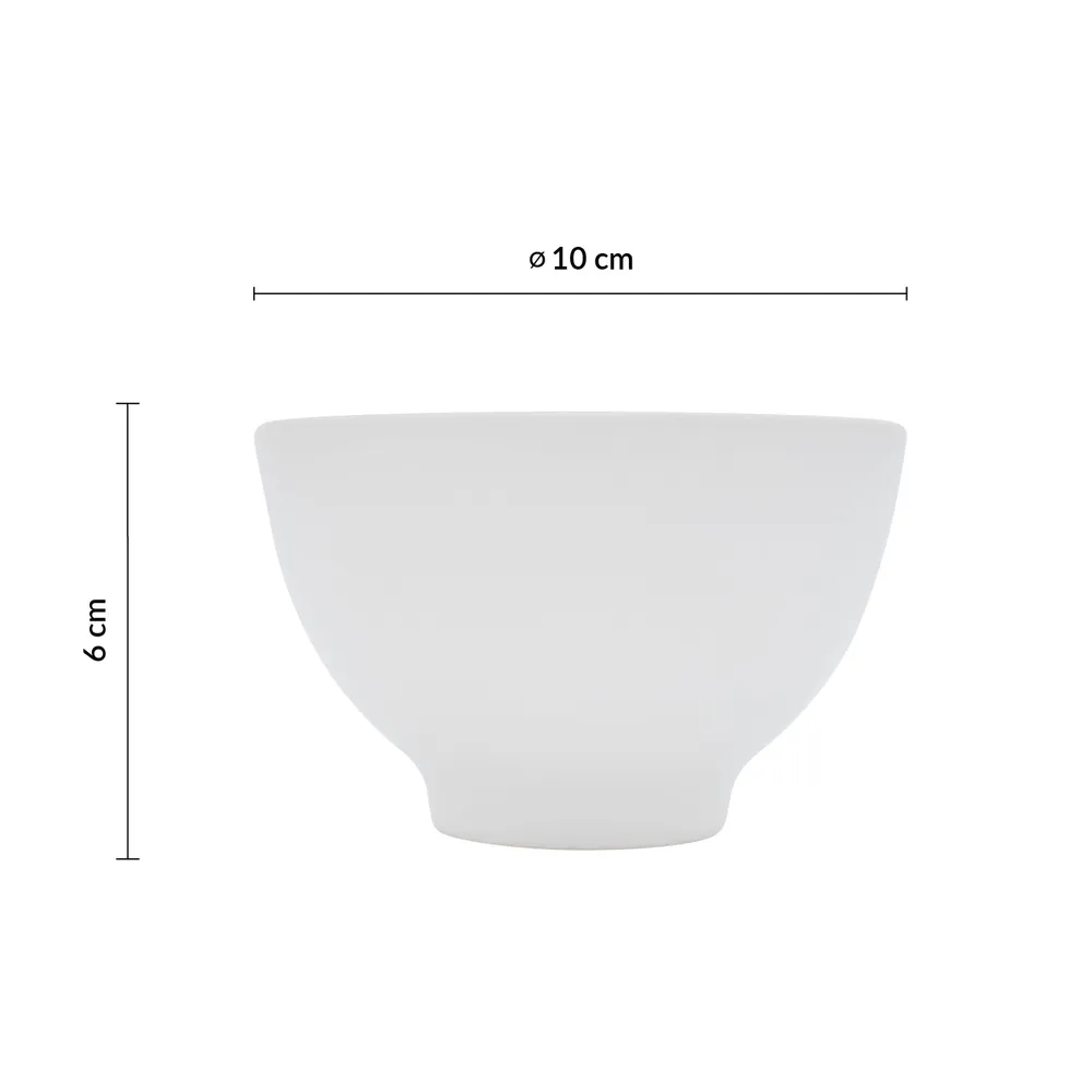 Bowl 10 x 6 Cm Hueso Modulo Nature
