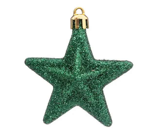 Cargador Inteligente Set de 6 estrellas de Navidad plástico