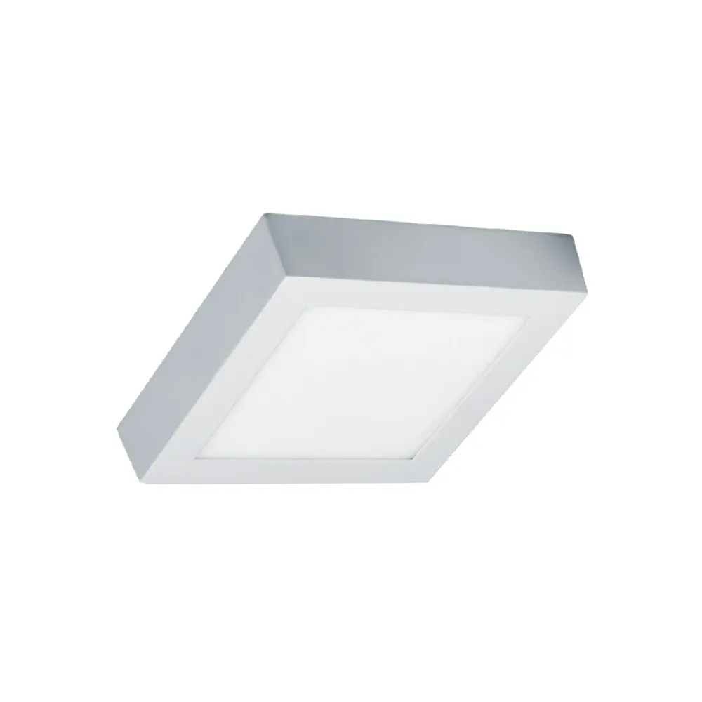 Certificadas CE LÁMPARA PANEL LED CUADRADO PARA SOBREPONER, 6W, LUZ CÁLIDA