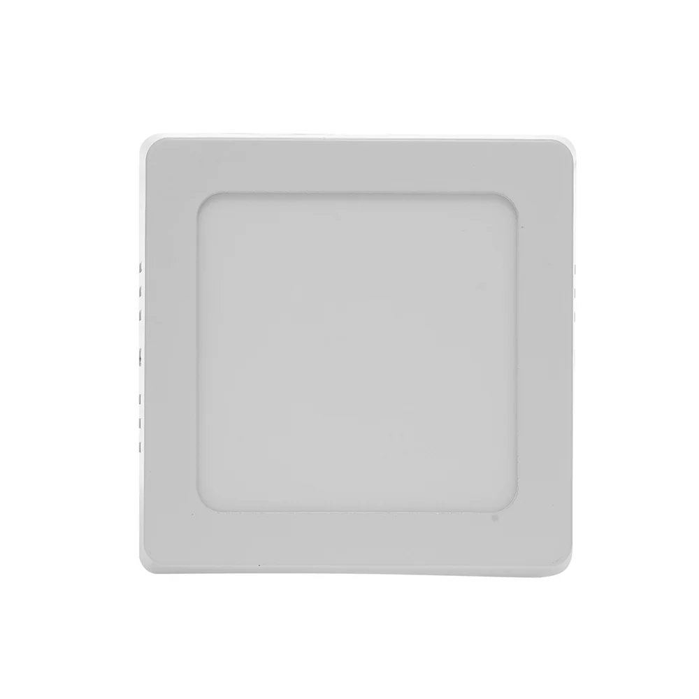 Certificadas CE LÁMPARA PANEL LED CUADRADO PARA SOBREPONER, 6W, LUZ CÁLIDA