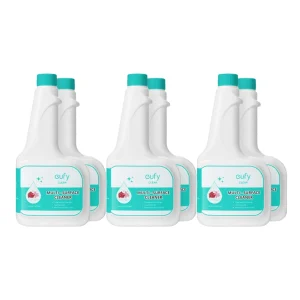 eufy RoboVac Hard Floor Cleaning Solution (6 Bottles) con Cargador Incluido
