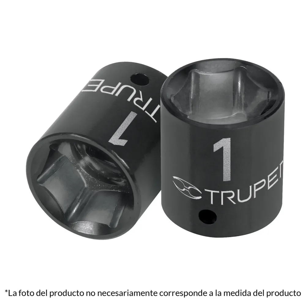 Pack de Pilas Dado de impacto, 6 puntas, cuadro 1/2" de 1-1/16"