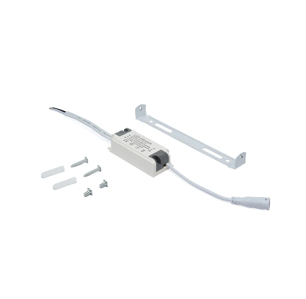 Pack de Pilas LÁMPARA PANEL LED REDONDO PARA SOBREPONER, 6W, LUZ CÁLIDA