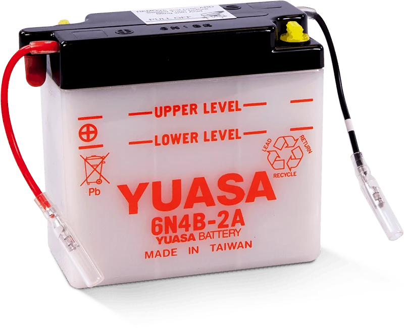 Pilas de Reloj Yuasa 6N4B-2A Conventional 6-Volt Battery