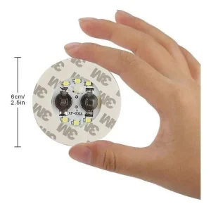 Posa vaso Pack X 6 Mecanismo De Luz Led colores ,Para Vasos O Botellas para Mandos Distancia