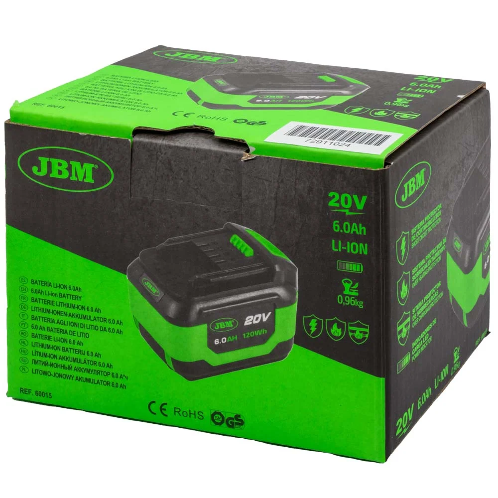 Recargables Premium BATERÍ LI-ION 6.0AH - 60015