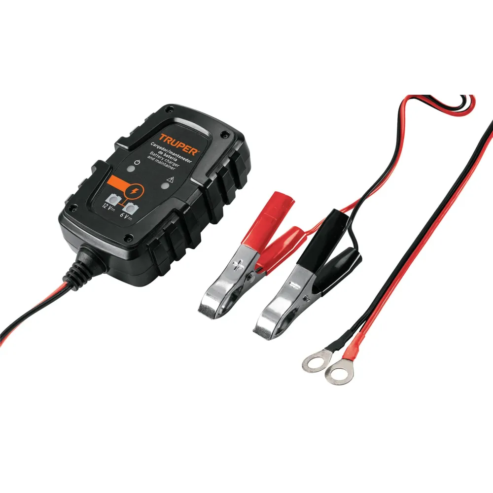 Recargables Premium CARGADOR DE 1A PARA BATERIAS DE 6Y 12V, TRUPER