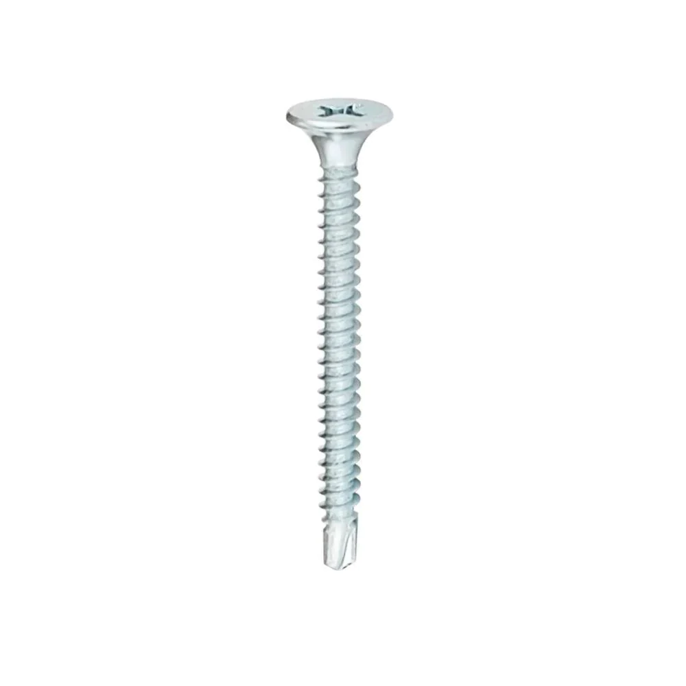 TORNILLO DRYWALL PLATEADA " 6 X 1 1/2" (GR ≈10PCS .) AA - 24 Unidades