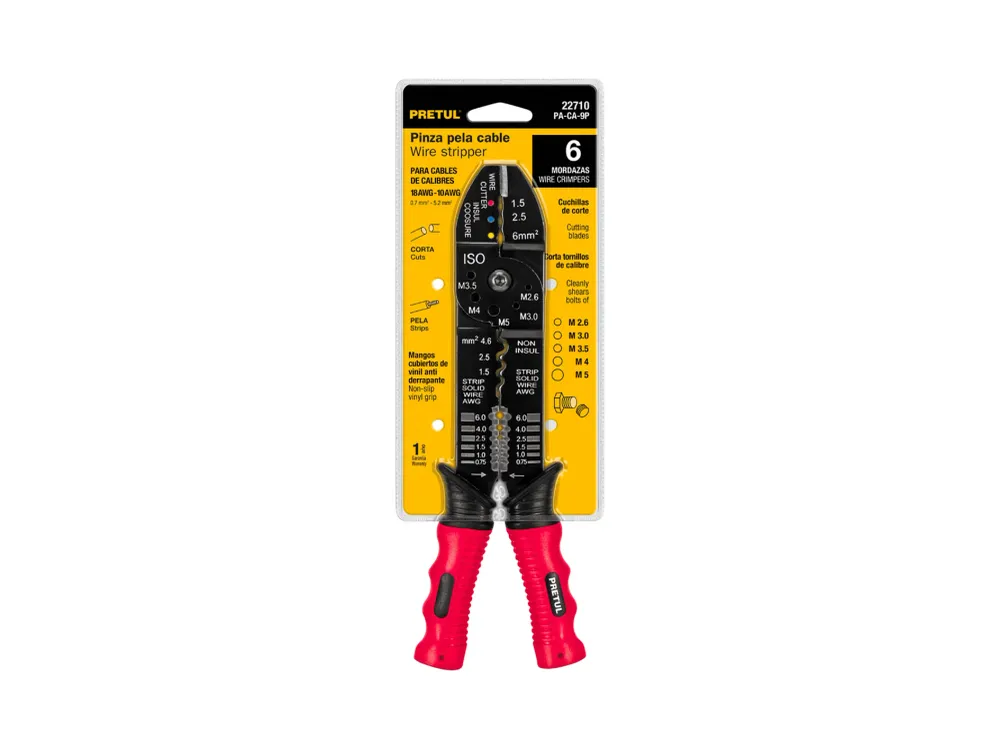 ALICATE PELACABLE 9" | Envío Rápido