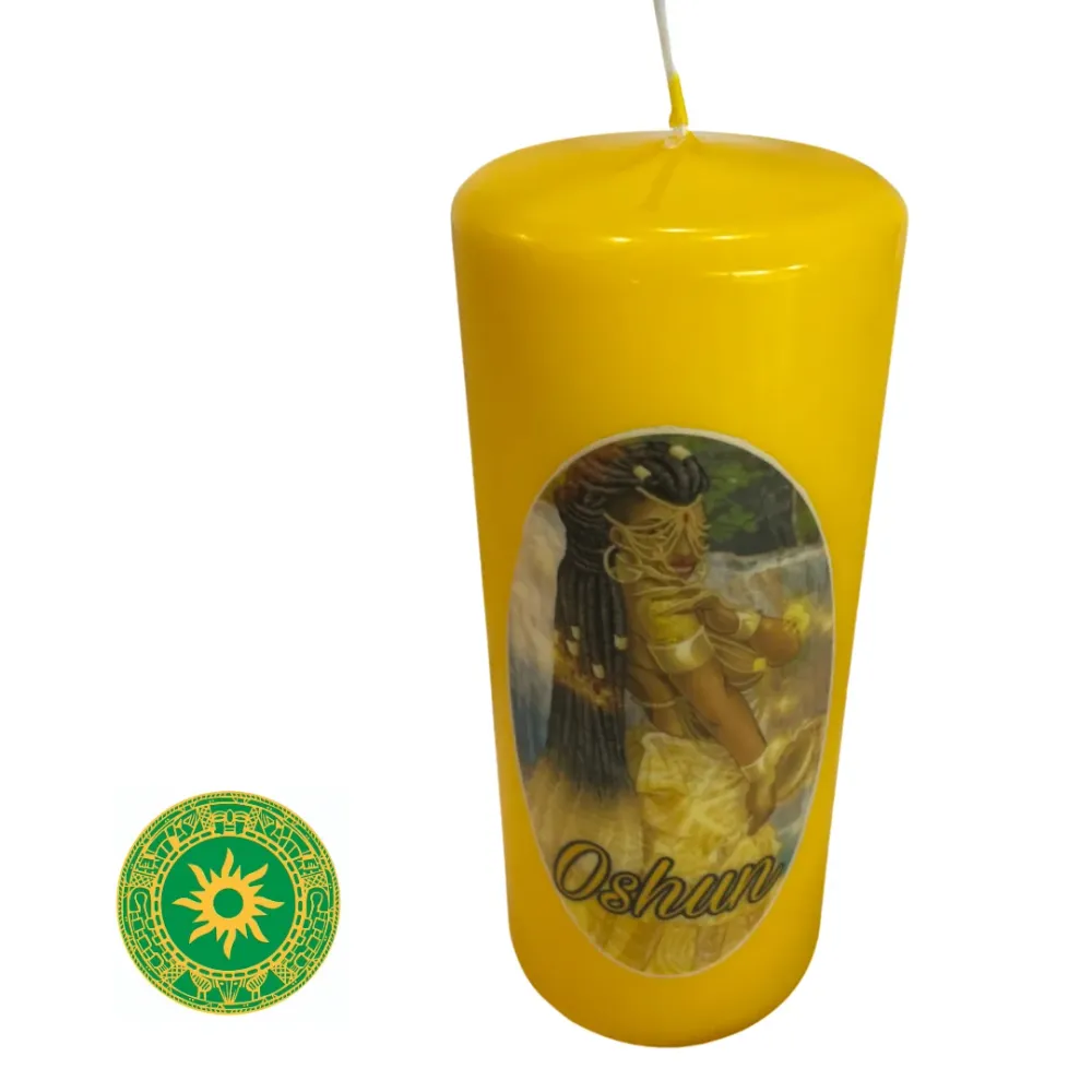 Alta Duración VELON CON IMAGEN OSHUN 9"