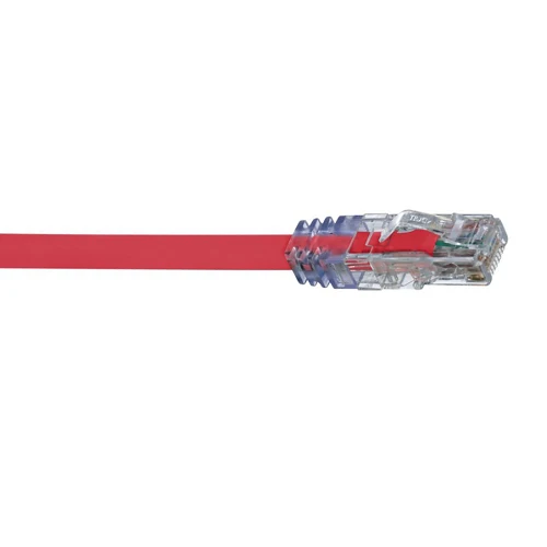 9' 24 AWG Red Cat 6A UTP Cobrizo Patch Cord UTP6AX9RD