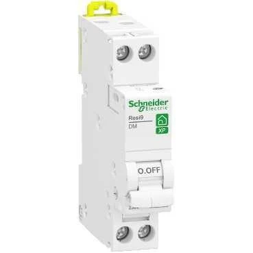 Baterí de 9V Resi9 - disjoncteur modulaire - 1P+N - 20A - courbe D - peignable Schneider Electric R9PFD620