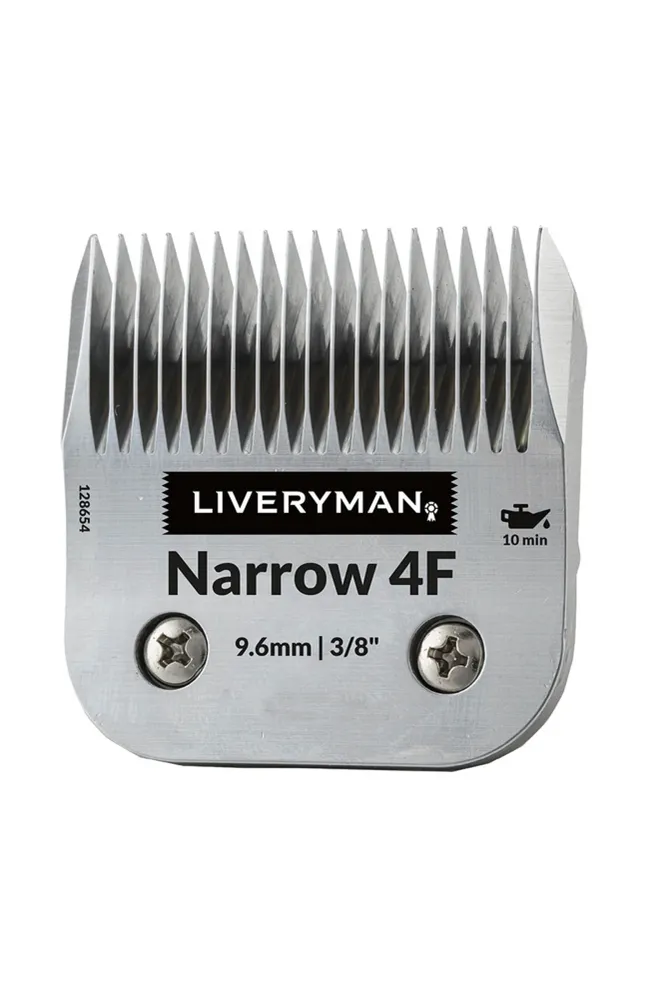 A5 Blade Narrow 4F, 9.6 mm Silver 009-6