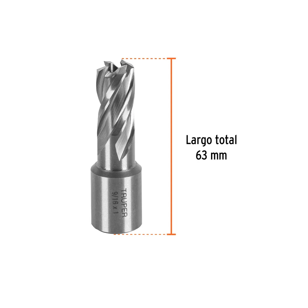 CORTADOR ANULAR DE 9/16' X 1', TRUPER AA - 24 Unidades