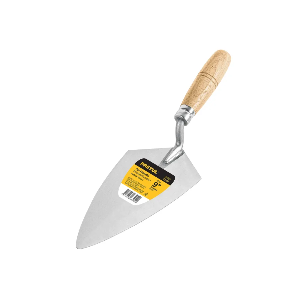 Cuchara Para Albañil 9" Tipo Filadelfia, Pretul 21053
