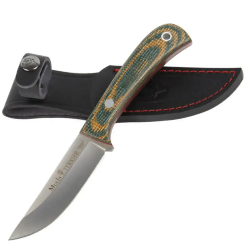 Cuchillo de Caza Muela Terrier-9G Listas para Usar