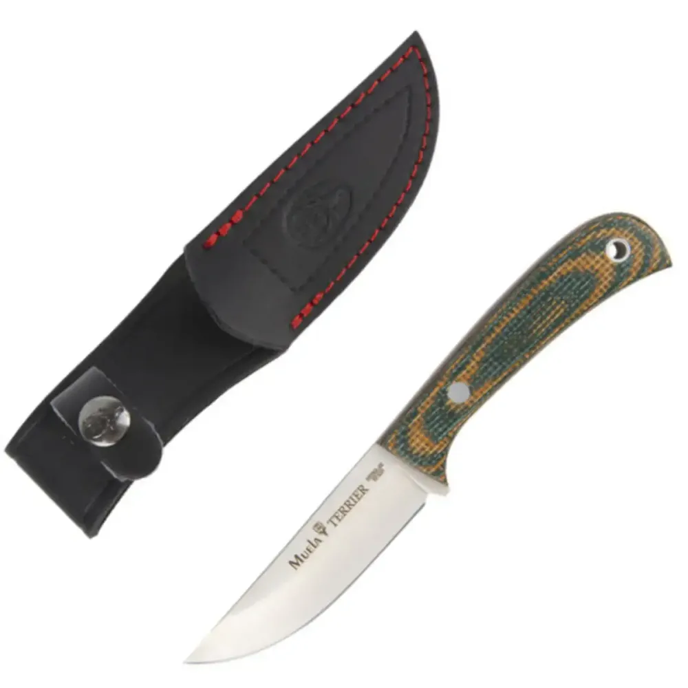 Cuchillo de Caza Muela Terrier-9G Listas para Usar