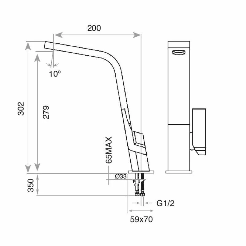 Grifo Teka IC915 Inox