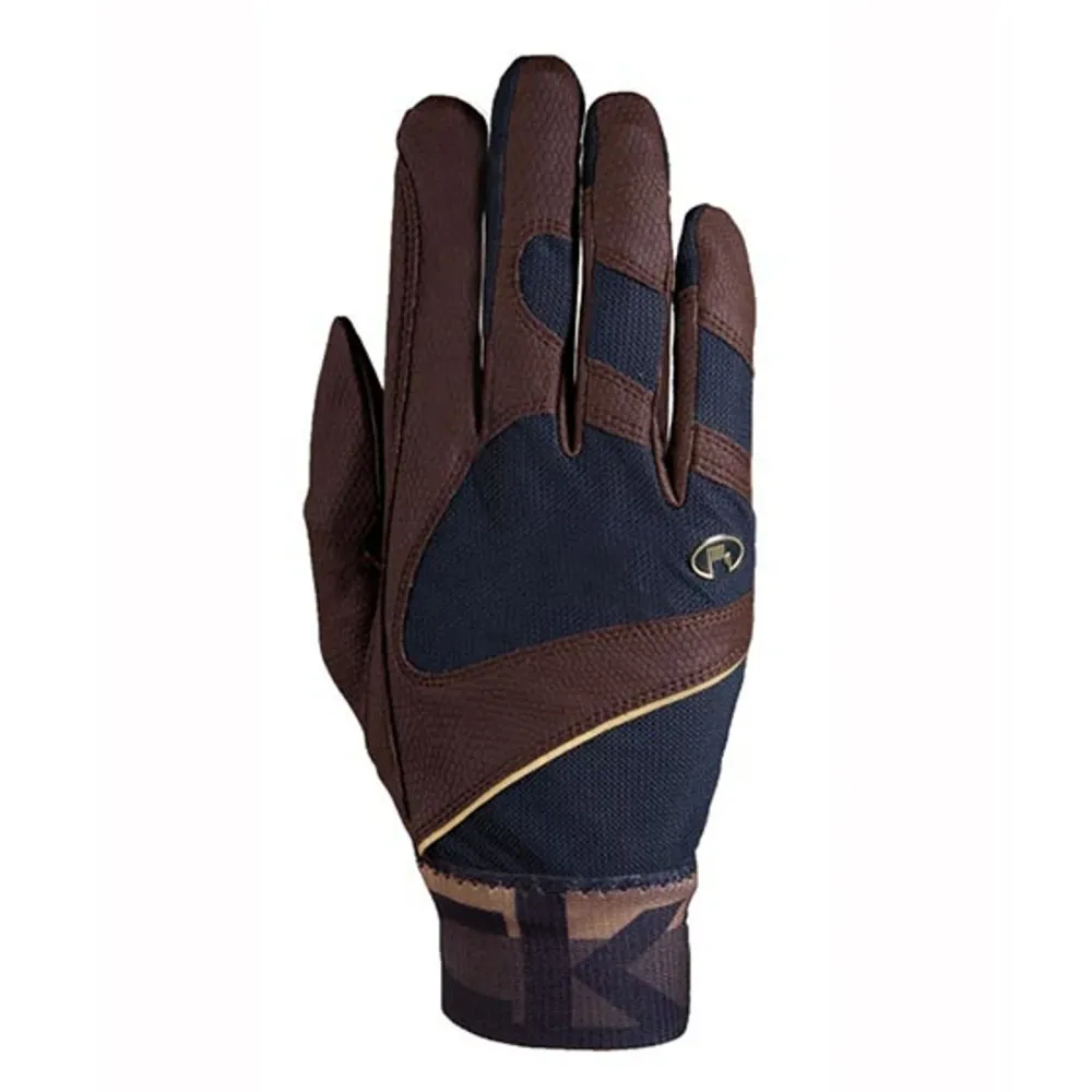 Guantes de equitación Milton Dark Chocolate 9