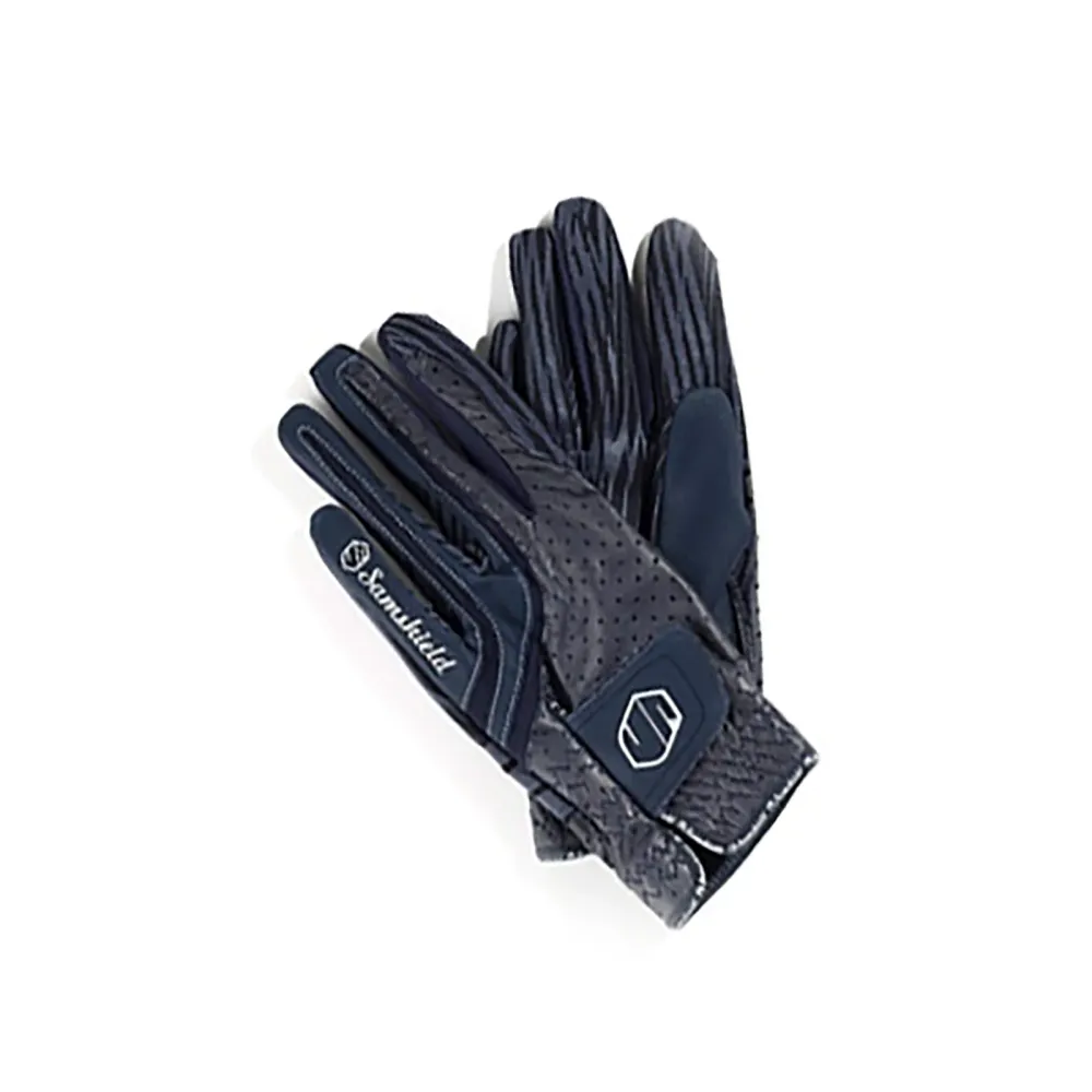 Guantes V-Skin ñil 9 Resistentes Derrames