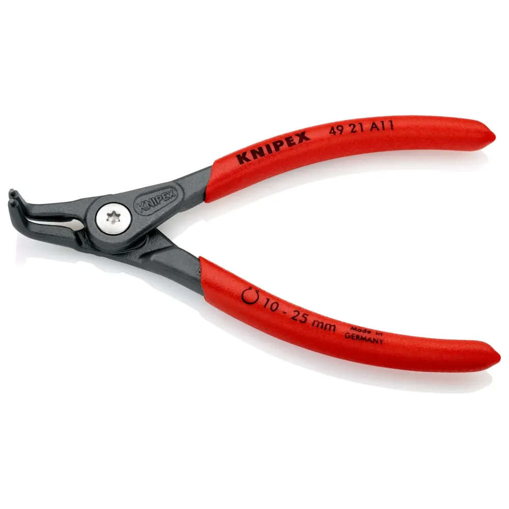 Knipex 49 21 A11 - Precision pliers 90º mouth external washers, washers from 10 to 25 mm