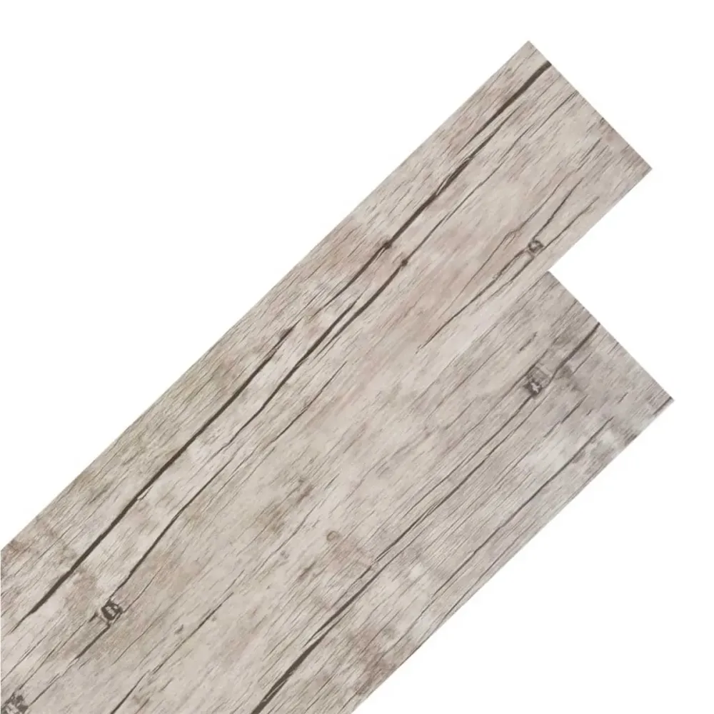 Lamas para suelo de PVC autoadhesivas 5,02m² 15,2x91,5 cm Resistentes Derrames