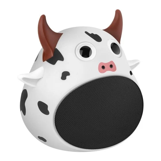 MINI BOCINA BLUETOOTH CON FORMA DE VACA STEREN BOC-869V
