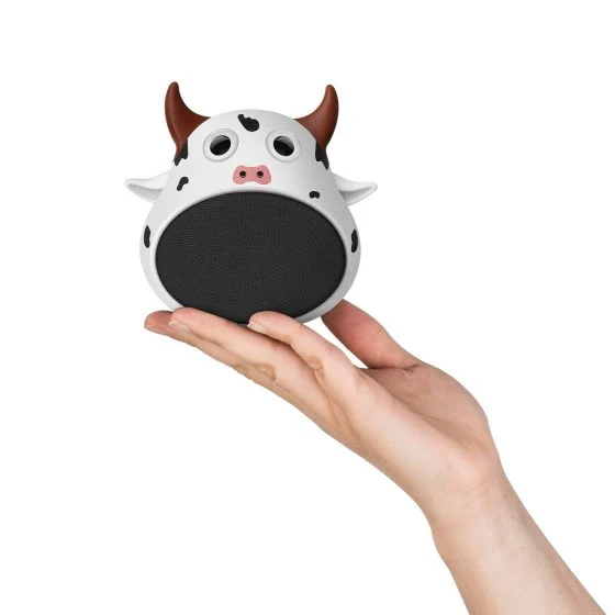 MINI BOCINA BLUETOOTH CON FORMA DE VACA STEREN BOC-869V