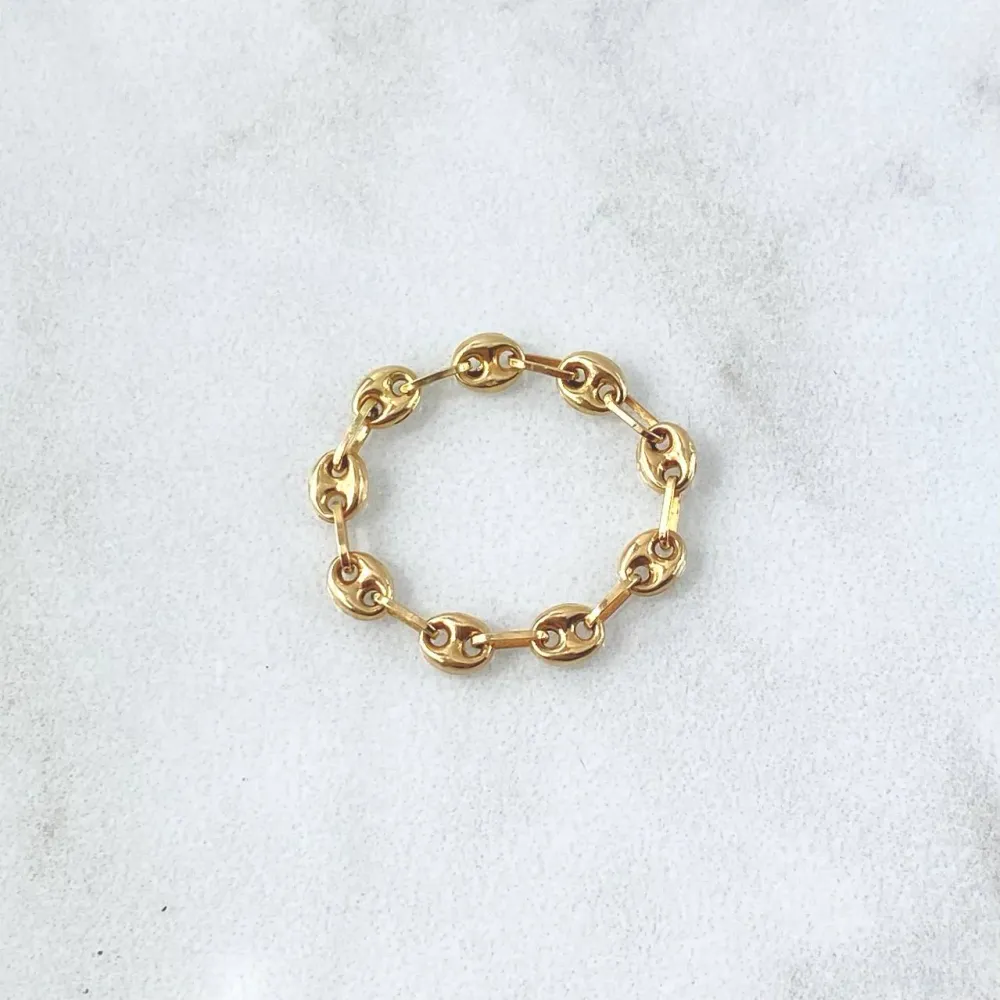Pilas de Litio Anillo GC 0.9gr / T9 1/4 - T11 1/4 / 4mm Liso Oro Amarillo 18K
