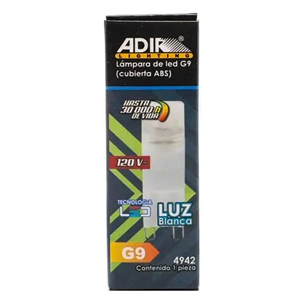 Pilas de Litio Foco G9 CUB.ABS Bco Glacial