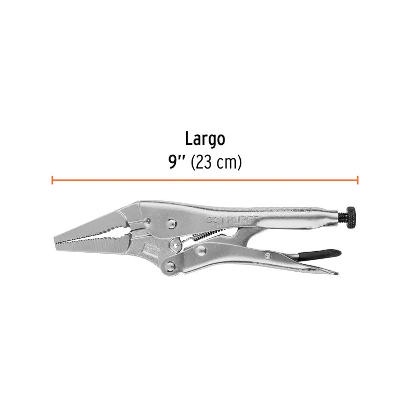 Pilas de Litio Pinza de presión 9", punta larga, truper