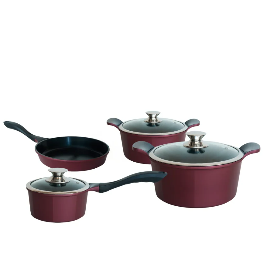 Pilas de Reloj BATERIA DE COCINA 9PIEZAS BERRIES ALUMINIO FUNDIDO