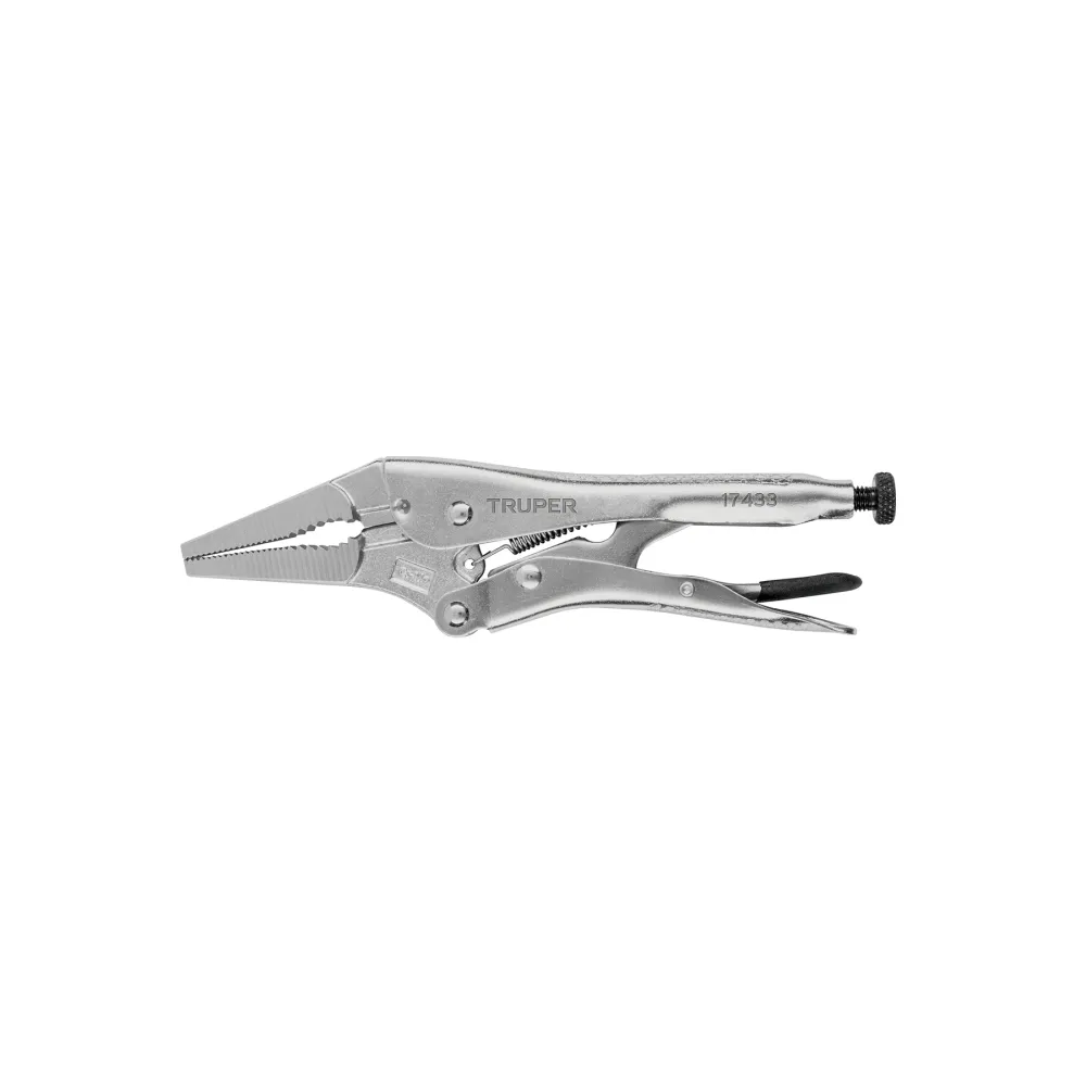 Pinza De Presión 9", Punta Larga, Truper 17433 AA - 24 Unidades