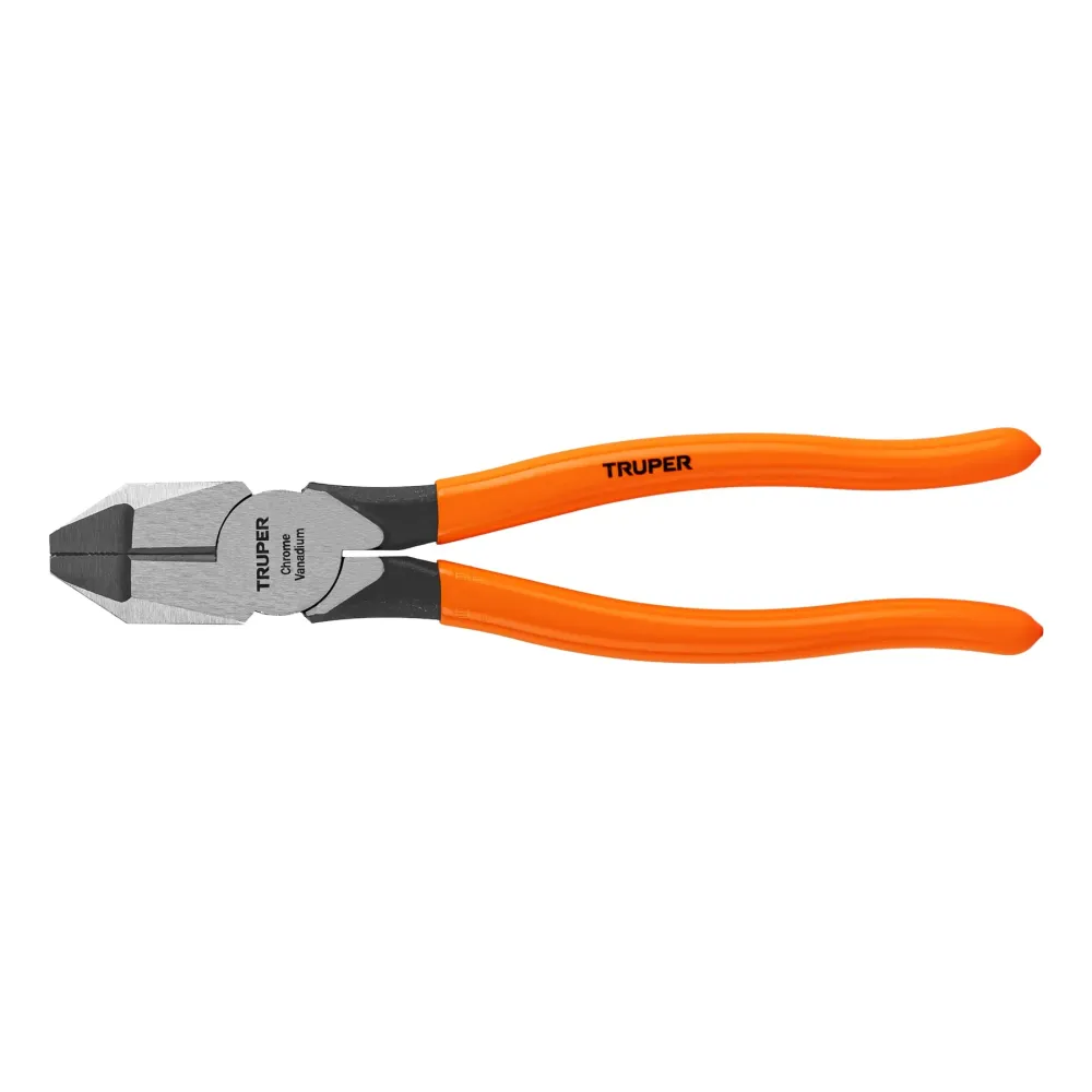 Pinza profesional para electricista 9', mango de PVC con Certificación RoHS