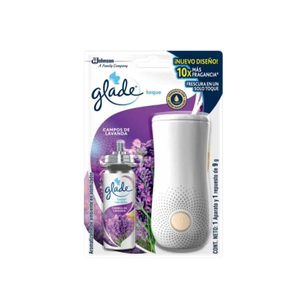 PULSO C/REPUESTO LAVANDA "GLADE" 9GR de Baja Autodescarga